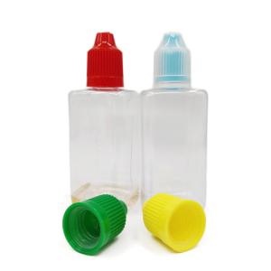 China 50ml Plastic bottles PET Material Square bottles factory