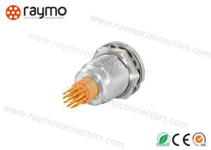 China Raymo B Series Miniature Circular Connectors Optimized Straight 2 Ways Thread Connection factory