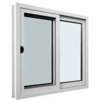 Aluminum Profile Windows And Door 6mm Thick Double Glazed Tempered Glass