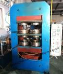 Automatic Hydraulic Rubber Powder Solid Vulcanizing Press / Wheelbarrow Tyre