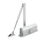 80kg Door Soft Close Door Closer with Heavy Duty Hydraulic System Sliver