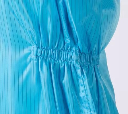 Washable Blue Anti-static Clean Room Working Clothes ESD Garment Jumpsuit Without Hood Cleanroom Coverall Without Hood