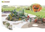 Different Combinations Adventure Playground Equipment , Outdoor Playground