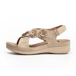 BS078 2021 New Style Sandals Women'S Summer Flowers Casual Hollow Large Size