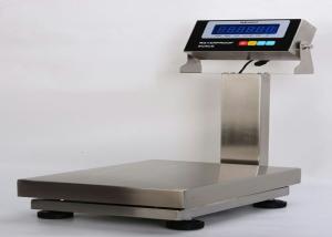 China Brushed Stainless Steel 300kg Waterproof Bench Scales 40x50cm factory