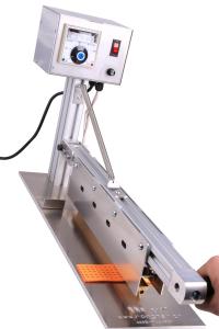 China Guillotine Type Hot Cutter Twine Knife 600W 150mm factory