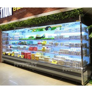 Convenience Store Multideck Air Chiller With LED Light R404a