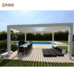 Waterproof Louver Modern Aluminum Pergola Bioclimatic Outdoor Gazebo