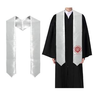 China Personalized Printable Sublimation Graduation Stoles Tie DIY Tie For Sublimation Printing factory