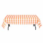 SGS 54x108'' Disposable Plastic Table Cover Gravure Printing
