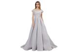 Sleeveless Deep V Neck Long Wedding Dresses Embroidered Pink Floor - Length