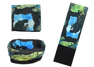 China Outdoor Sports Polar Headwear / Bandana With 24 * 25cm Fleece Moisture Wicking factory