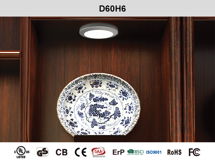 SMD2835 Ultra Thin Recessed Ceiling Lights LED Marine Lights Aluminum + PC