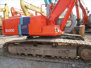 China Used HITACHI EX200-2 Excavator Beautiful factory