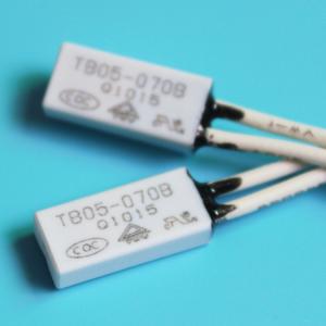 China free samples 135C 15AM water pump motor thermal protector thermal fuse 250V/5A 50--180C UL VDE RoHS factory