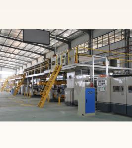 China Produce Corrugated Paperboard With Fully Automatic 3 5 7 Ply Production Line factory