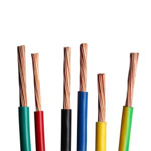 China 1.5mm Solid Copper Wire Cable PVC Insulated BV BVR Housing Stranded Conductor factory