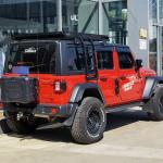 400kg Capacity Durable Jeep Roof Rack Bar with Ladders and Car Luggage Carrier