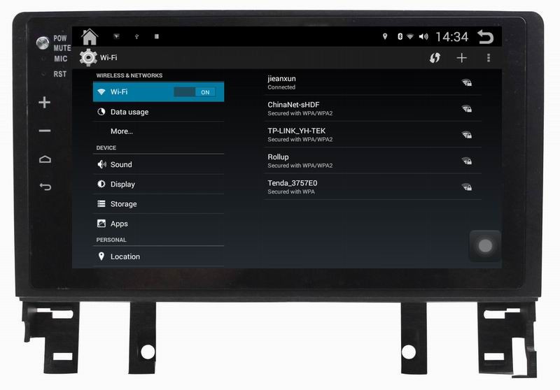 Ouchuangbo android 4.4 car stereo dvd radio for Old Mazda 6 suppoer 3188 Cortex A9 Quad core 3G wifi BT USB