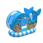 Rolling Soft Play Equipment Inflatable Amusement Park Equipments Electric
