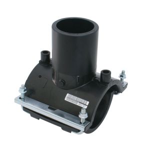 China Straight Through Electrofusion Saddle HDPE / PE100 Electrofusion Sleeve Pipe Fittings on sale