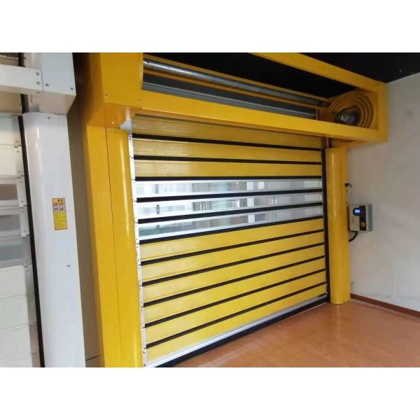 China Industrial High Speed Spiral Door Sandwich Panel 70mm With Manual Release High-quality aluminum construction factory