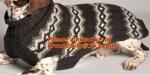 Knit Pet Sweater, Dog Knitting Wool jacquared Turtle neck Sweater Pet Winter