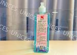 Blue Liquid Antibacterial Hand Sanitizer , Sterilized Antimicrobial Hand