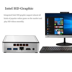 Intel Core Series DDR3L 8GB Mini PC With Single LAN HD Display For Home Office