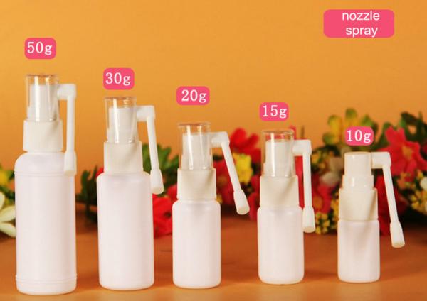 Red Plastic Lotion Bottles With Pump 10ml Plastic Pump Spray Bottles