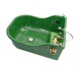 TJ-180 Cast Iron Water Bowls Coated Powder Surface Water Bowl For Animal