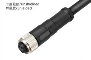 China Waterproof M8 Straight Female Overmolded Plug 3 - 8A IP67 for Outdoor Applications factory
