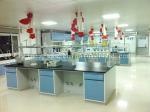 Cleanroom Modular Lab Benches 12.7mm Alkali Resist Countertops Cold Rolled Steel