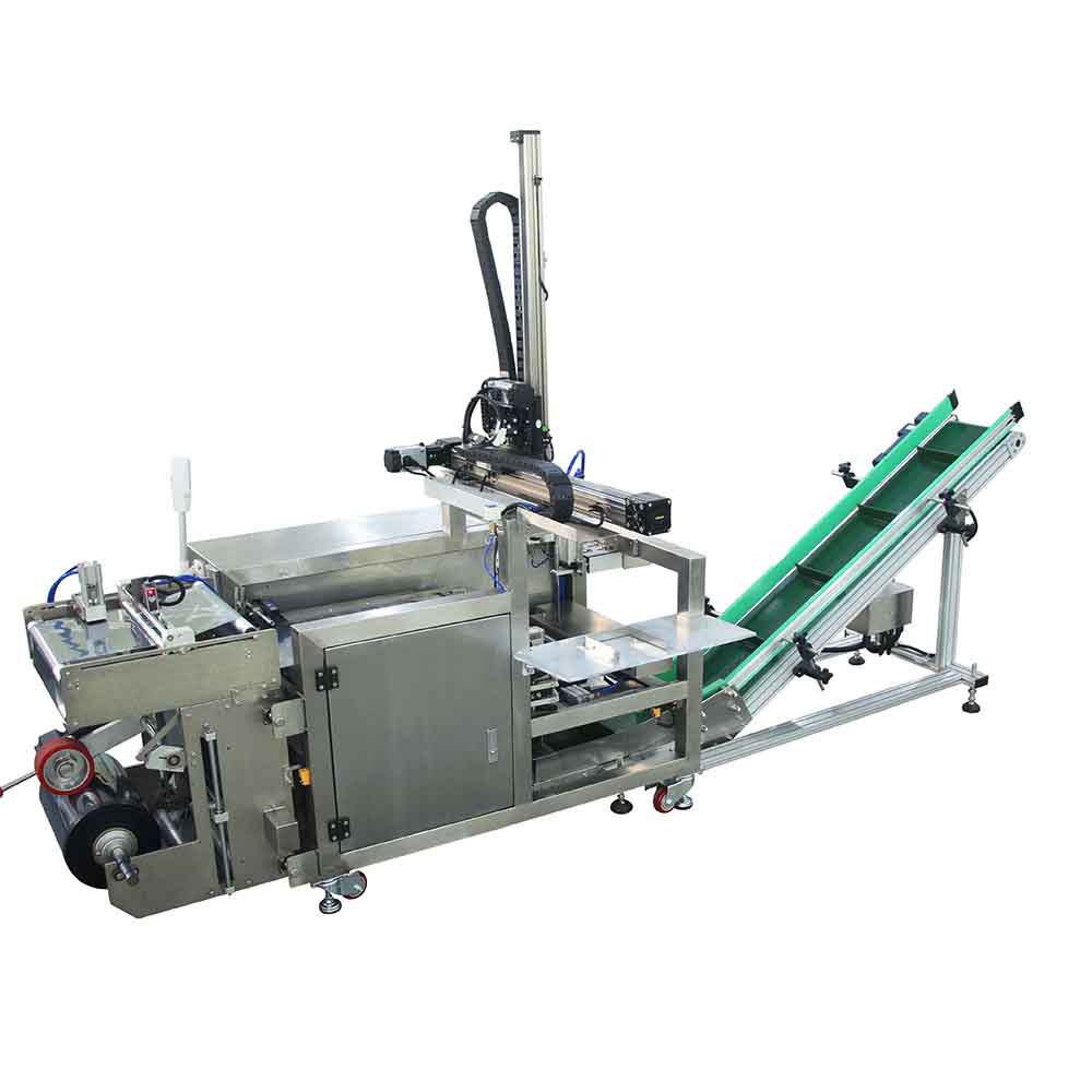 Plastic Standard Parts Water Pipes Power Cables Cylinder Film Packaging Machine