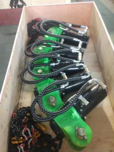 China 280kn Max Rod Pressure Pile Cutter Machine 135mm Crowd Stroke Hydraulic Pile Cutter factory