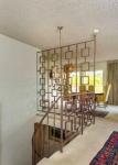 Gold Stainless Steel Partition Decor Interior Room Dividers Walls Customized