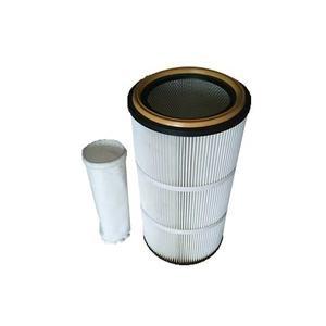 China 5 Gallon PTFE Polyester Air Dust Collector Filter Cartridge Dust Collector Filter factory