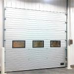 Precision Industrial Sectional Doors Insulated Mental / Sandwich Panel , 40mm