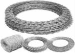 SS304 Grade Strong Tensile Stainless Steel Razor Barbed Wire for Safety Fence