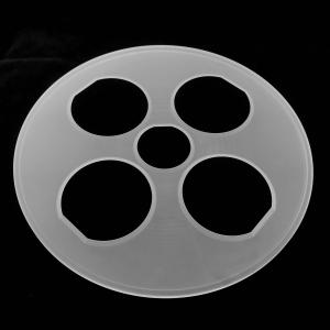 China Fused Machining Quartz Glass Slotted Cnc Parts High Temperature Resistance factory