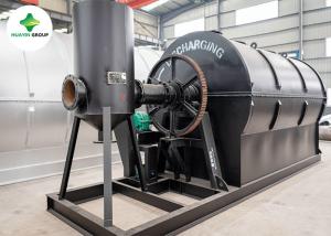 China 1 Ton Small Pyrolysis Machine CE ISO Waste Tyre Refinery To Oil factory