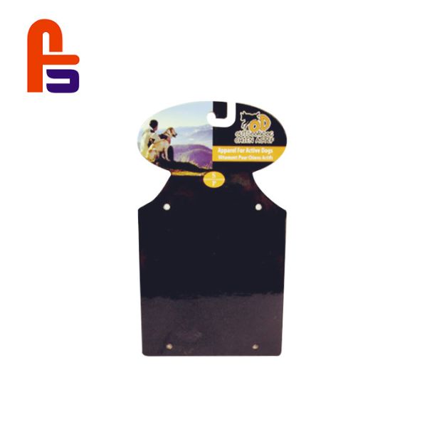 China CMYK Printing  Eco Friendly Pets Clothes  Custom Cardboard Hangers factory