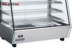 Stainless Steel Heated Display Cabinet Food Pie Chicken Warmer Showcase