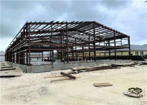 China Industrial Metal Factory Building Steel Structure Warehouse With Rolling Door factory