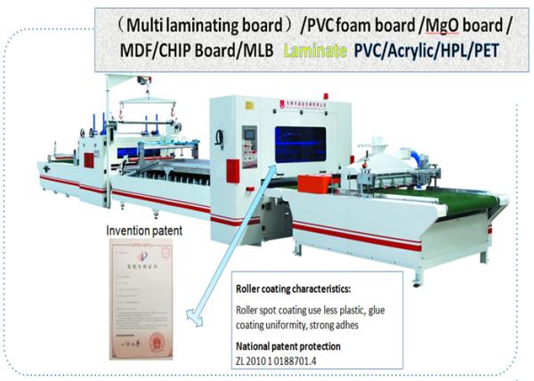 PVC PET Film Acrylic HPL Coating Laminating Machine Laminating Production Line