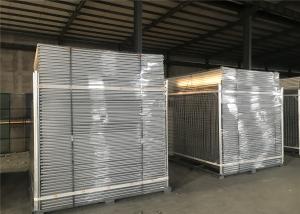 China Construction Portable Fencing Panels OD 32mm x 1.2mm Mesh 60mm x 150mm Diameter 3.5mm factory
