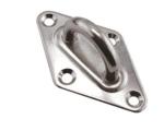 Marine Rigging Hardware Stainless Steel 304 Diamond Eye Plate High Strength