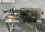 400BPH Semi Automatic Horizontal Filling Machine Tube Cream Cosmetic Filler