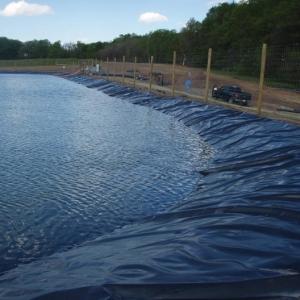 China Textured Hdpe Geomembrane 1.0-2.5mm thick Sheet for Landfill or Pond Liner or Fish pond or Aquafarm on sale