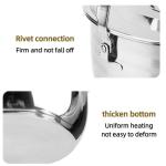 Factory Direct Sale 9 Pcs Cooking Pans And Pots Camping Portable Set Picnic Pots